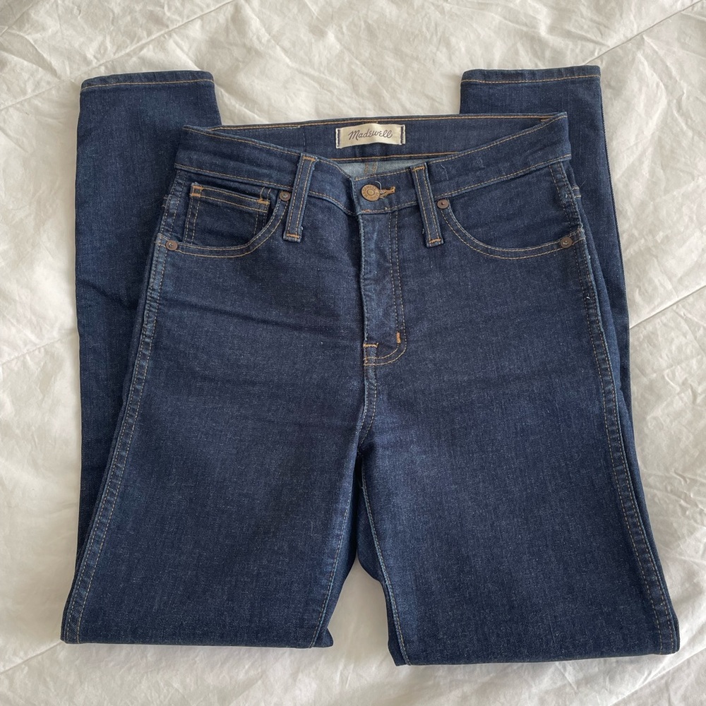 Madewell 10” High Rise Skinny Crop Jeans
